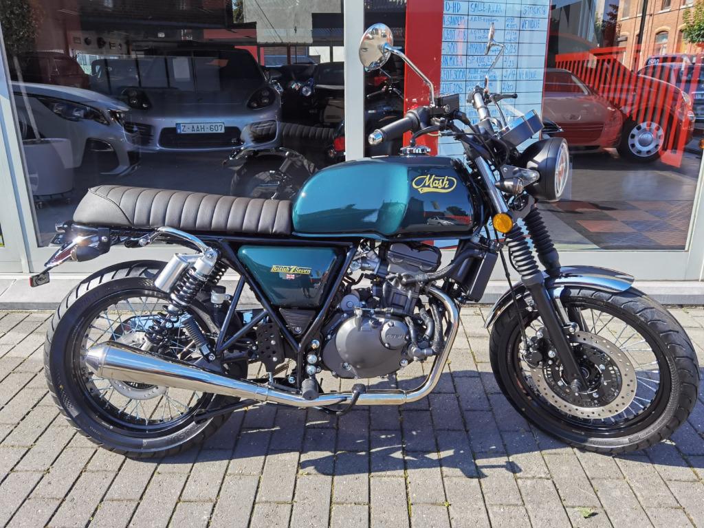 Mash British Seven..GARANTIE 3ANS...PEINTURE METAL..., LED Verlichting, Bedrijf, 125 cc, Toermotor