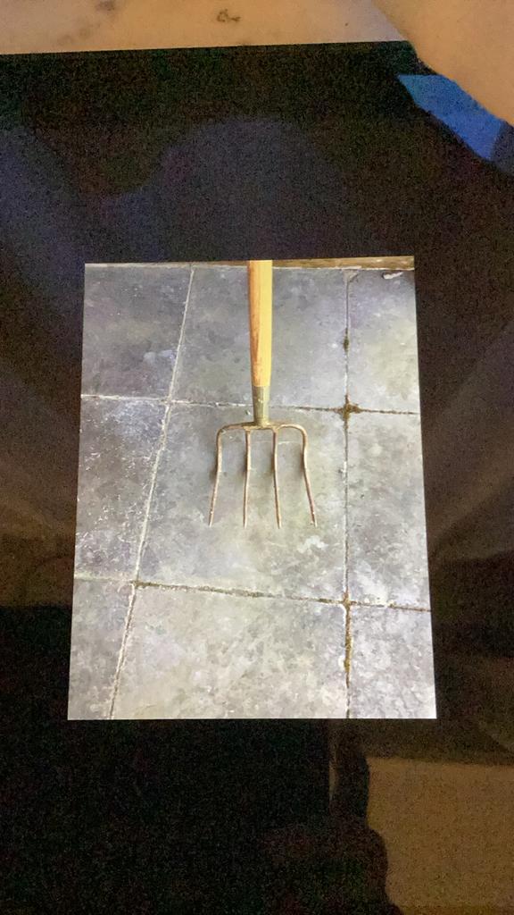 Fourche, Jardin & Terrasse, Outils à main, Enlèvement, Comme neuf, Fourchette
