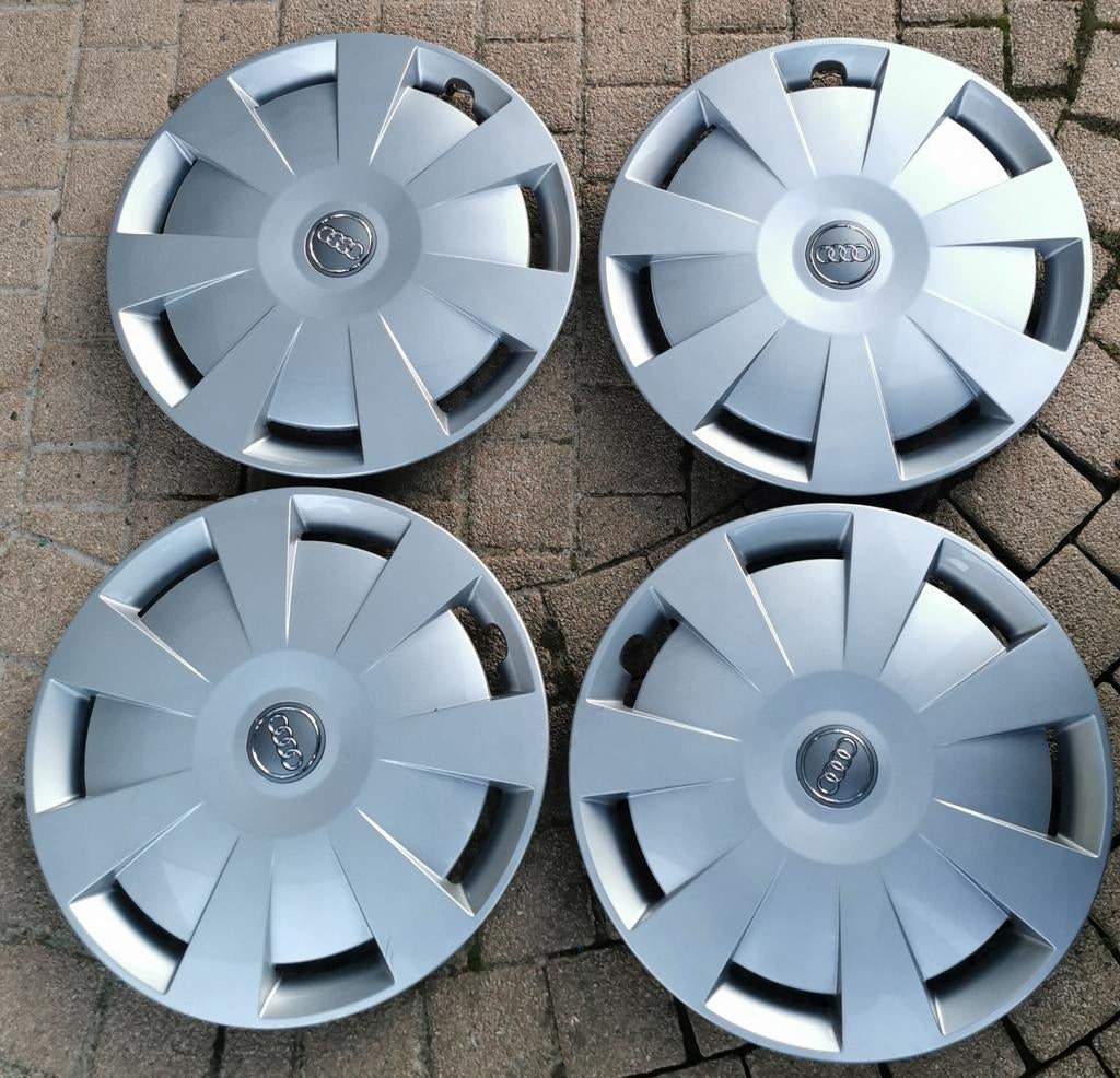 originele Audi wieldoppen 16 inch ,, Autos : Divers, Enjoliveurs, Enlèvement