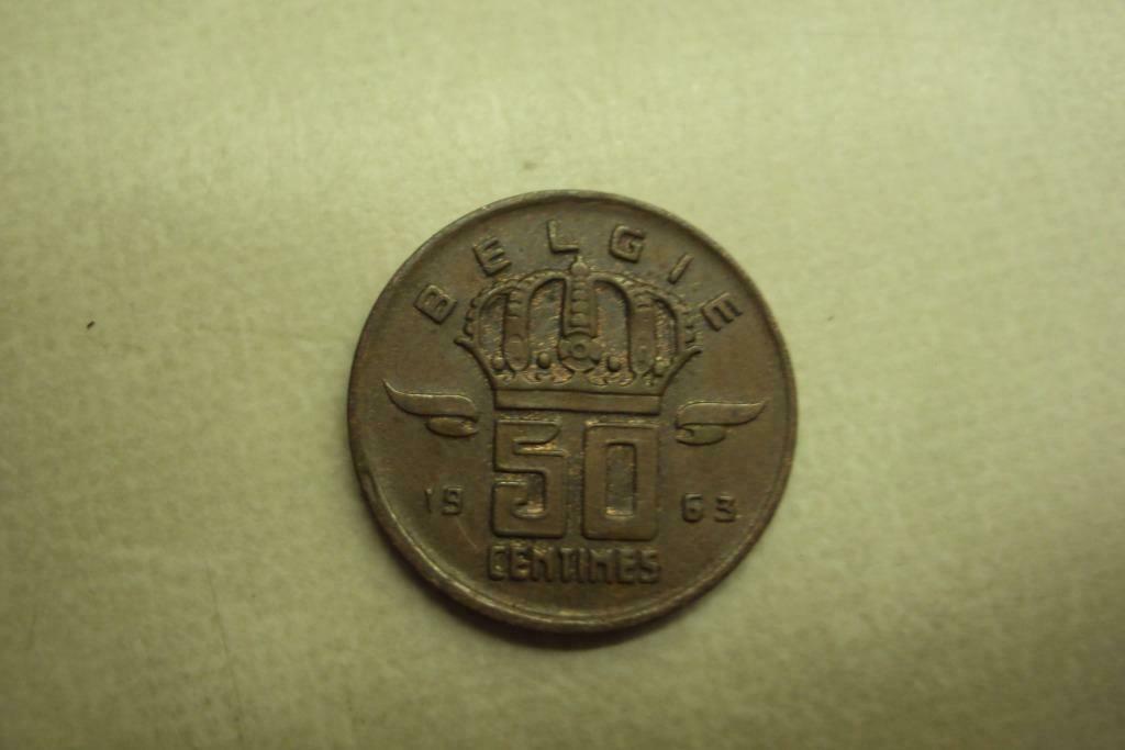 M 207 - BELGIE - 50 CENTIMES 1963 NEDERLANDSTALIG, Verzenden