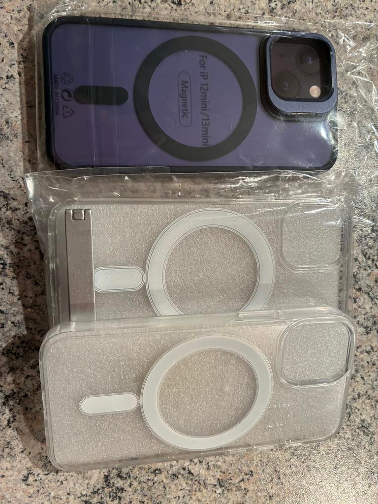 Iphone 12 mini Magsafe hoesje, Ophalen of Verzenden, Nieuw, IPhone 11 Pro Max, Frontje of Cover