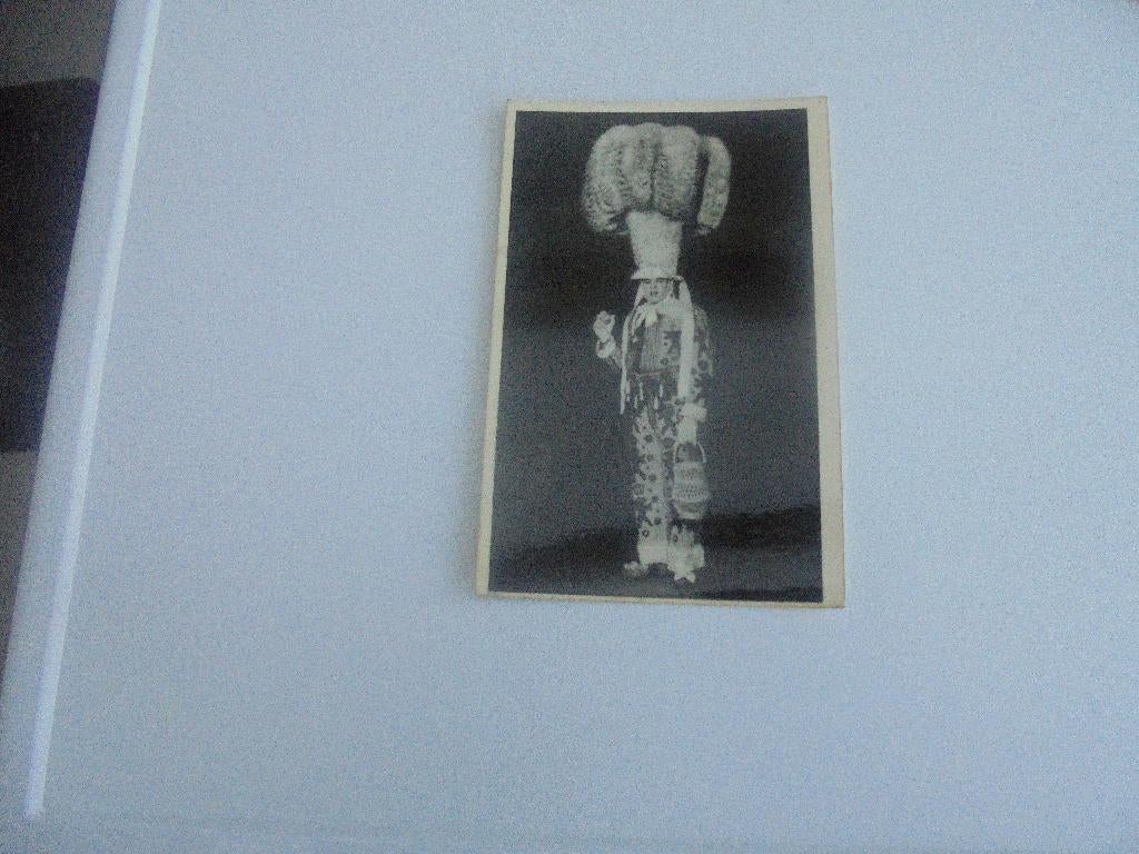 gilles de binche, Ophalen of Verzenden, 1940 tot 1960, Ongelopen, Henegouwen