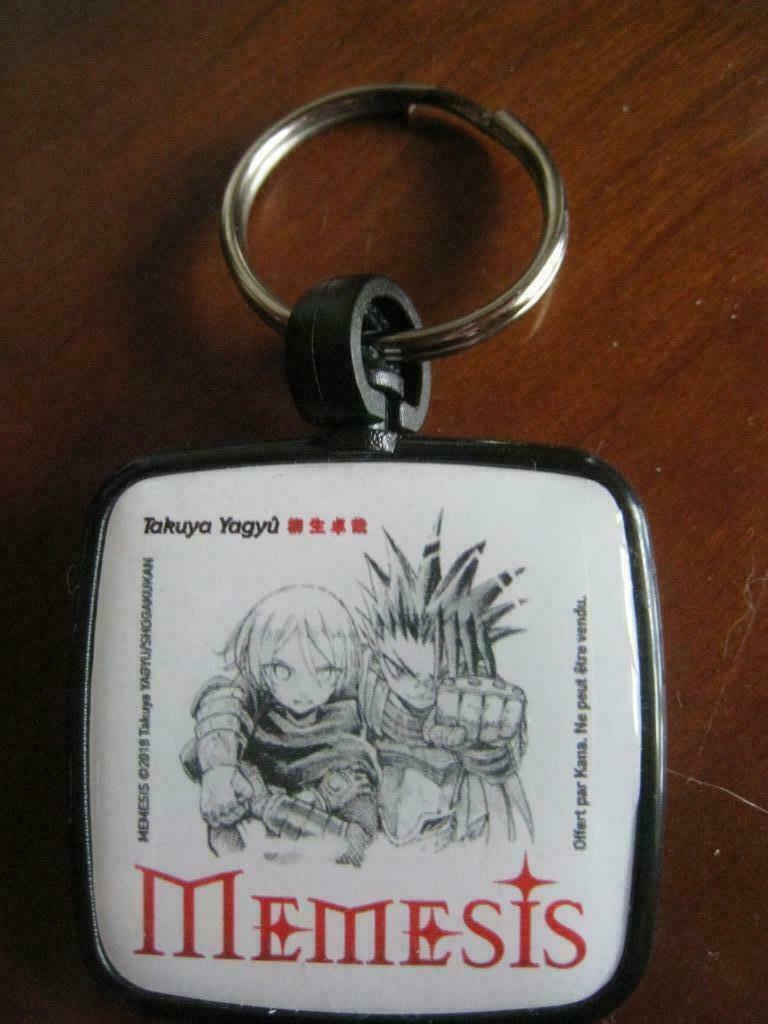 MEMESIS manga promotionele sleutelhanger BD, Ophalen of Verzenden, Overige figuren, Nieuw, Overige typen