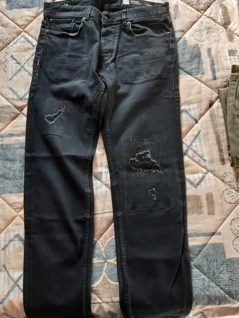 JEANS POUR HOMMES, Vêtements | Hommes, Chasin', W32 (confection 46) ou plus petit, Porté, Noir