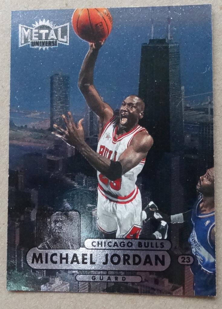 Michael Jordan 1998 Metal Universe Championship #23 - RARE, Envoi, Comme neuf, Autres types