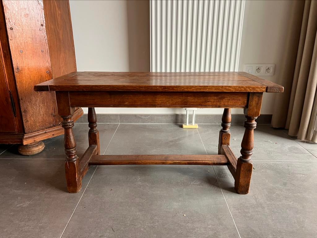 Antieken eiken tafel, Antiek en Kunst, Ophalen