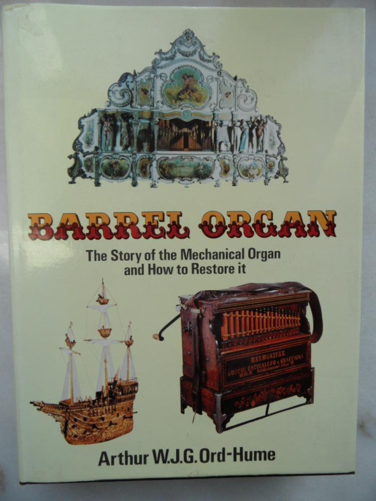 ORGANES. Orgue à barillet : l'histoire de l'orgue mécanique, Livres, Technique, Enlèvement ou Envoi, Utilisé, Autres sujets/thèmes