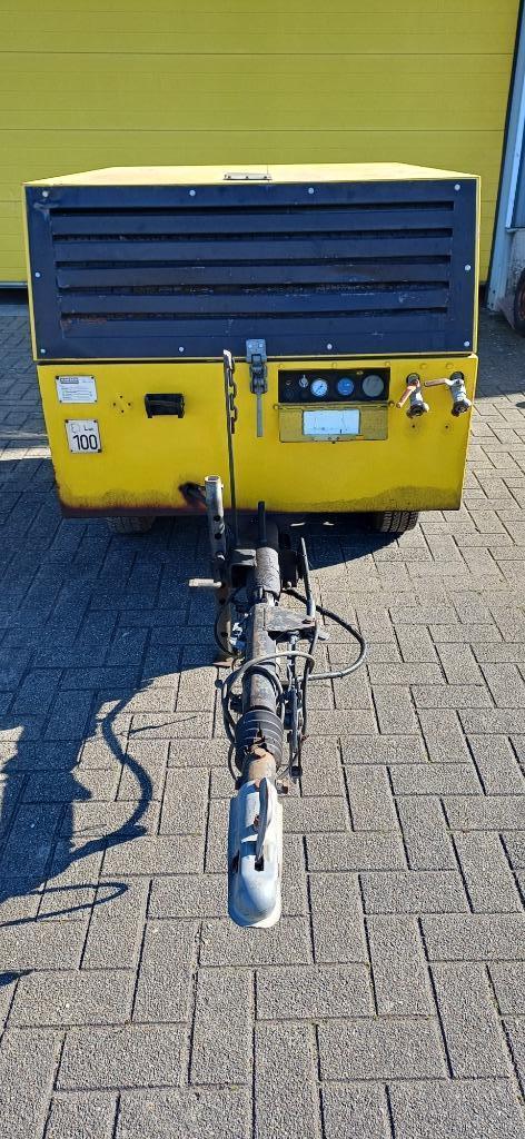 compressor, Ophalen, Gebruikt, 6 tot 10 bar, Mobiel