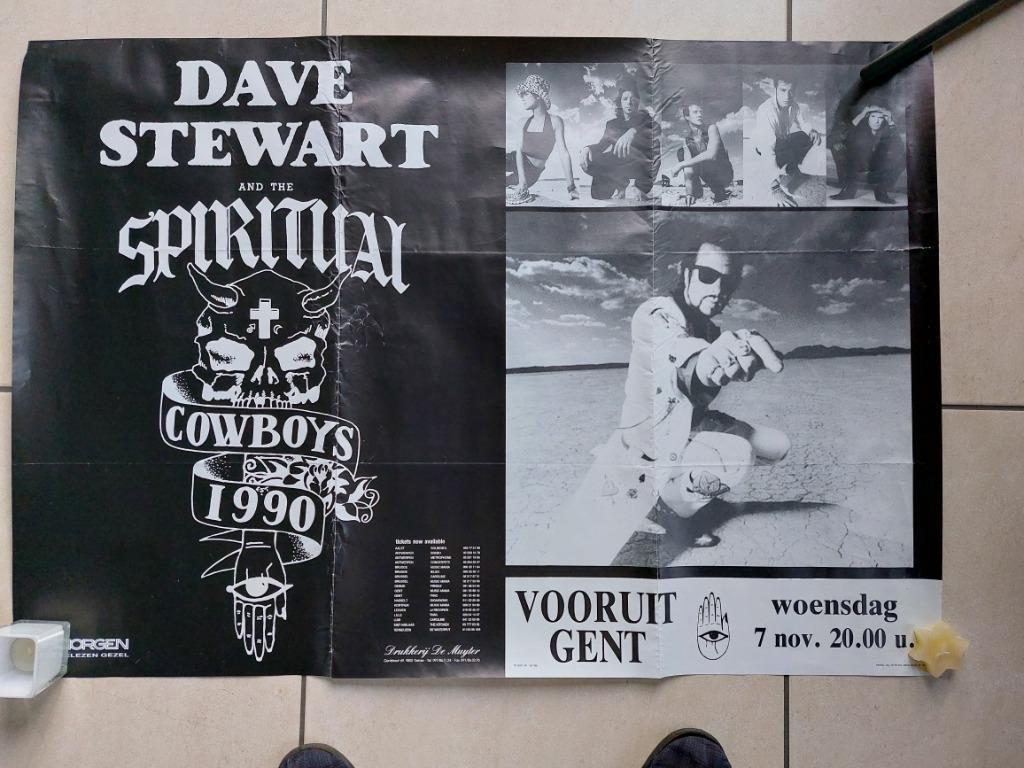 oude affiche Dave Stewart, Verzenden