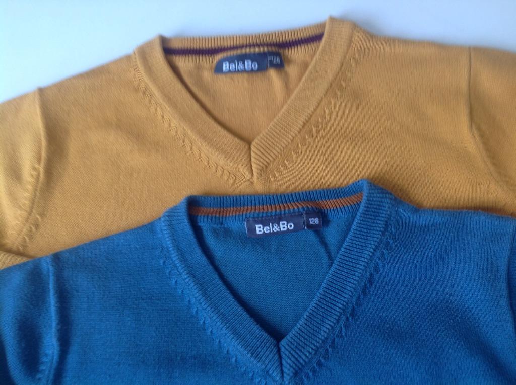 2 dezelfde V pull's Bel&Bo jongen pull's maat 128 zeer mooie, Ophalen of Verzenden, Jongen