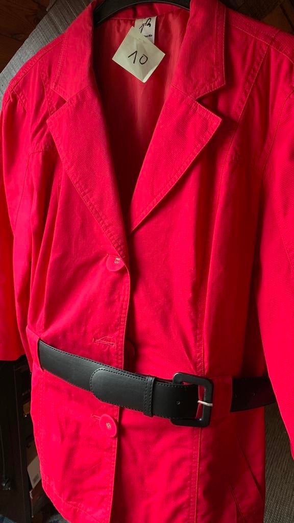 Veste dame taille 44, Kleding | Dames, Jasjes, Kostuums en Pakken, Zo goed als nieuw, Maat 42/44 (L), Rood