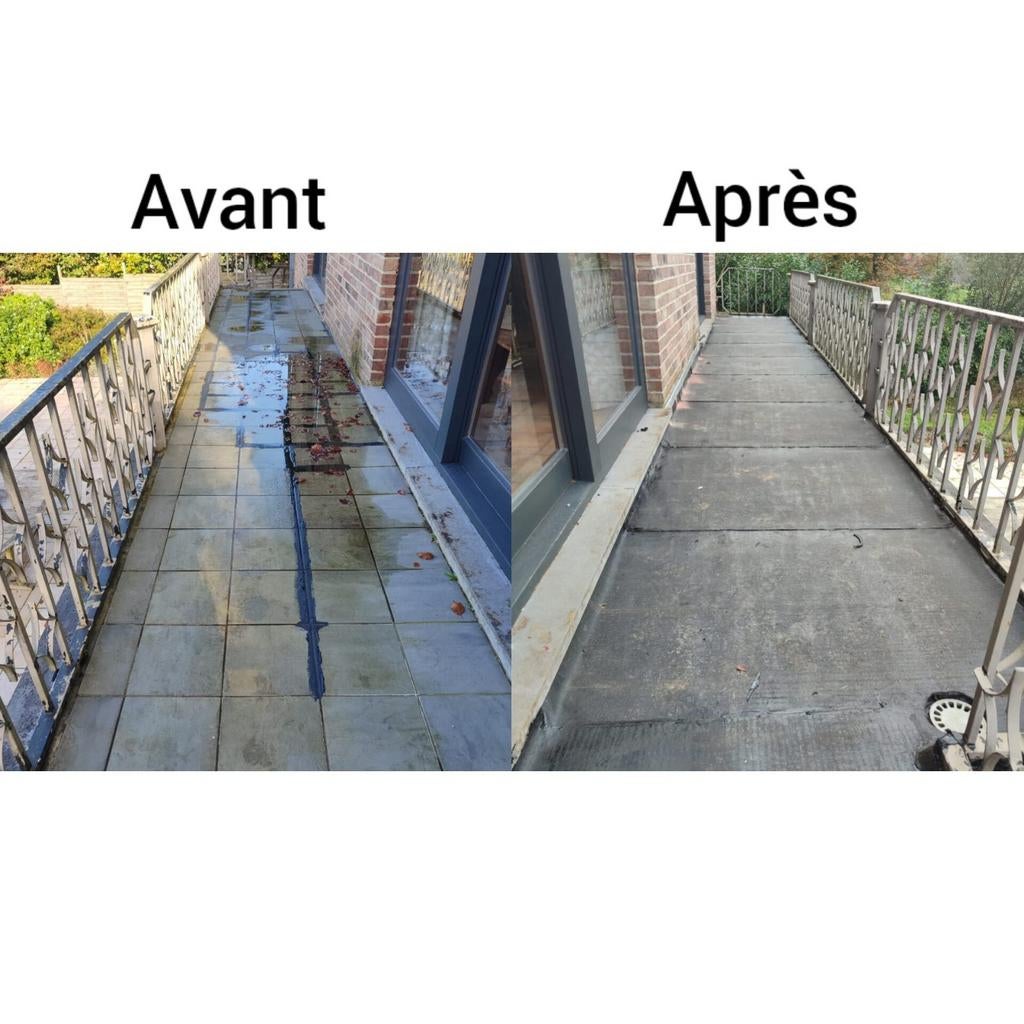 Demoussage,nettoyage ,hydrofuge,étanchéité , peinture facade, Enlèvement ou Envoi