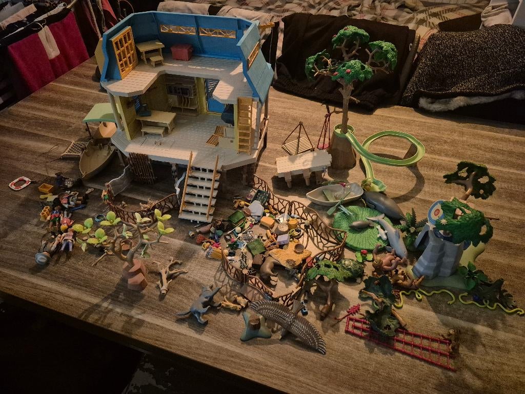 Playmobil 71007 dierenverzorgingscentrum, Kinderen en Baby's, Speelgoed | Playmobil, Ophalen, Gebruikt, Los Playmobil