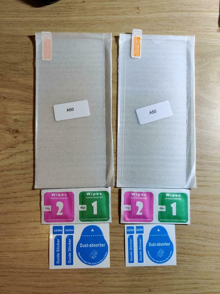 Samsung A50 gehard glas, Ophalen of Verzenden, Nieuw, Overige modellen, Frontje of Cover