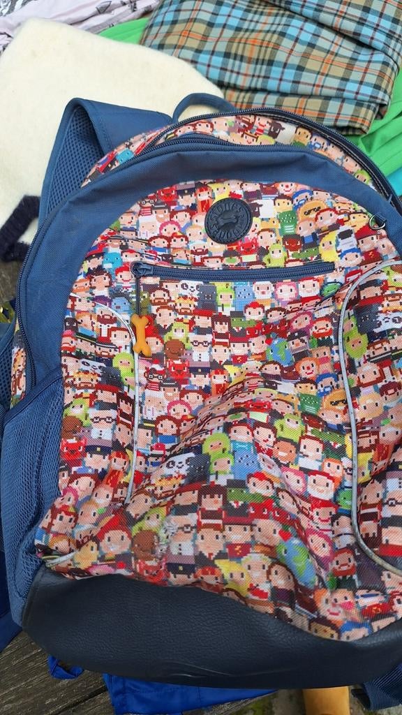 Schooltas Stones&bones, Handtassen en Accessoires, Tassen | Schooltassen, Ophalen, Zo goed als nieuw