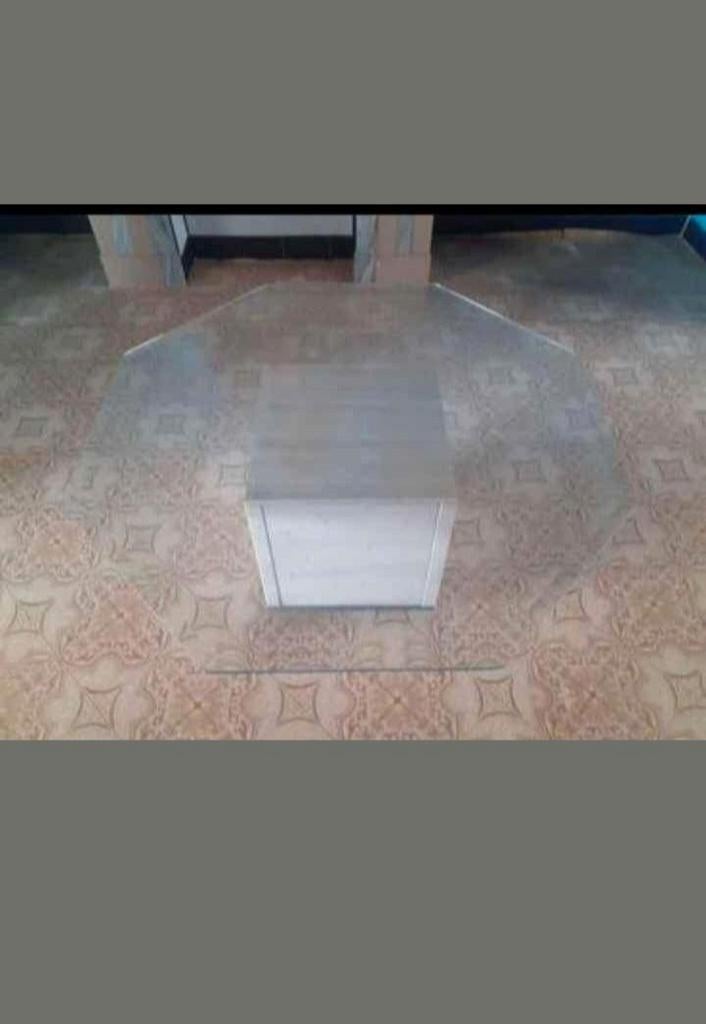 Table de salon, Comme neuf, Verre