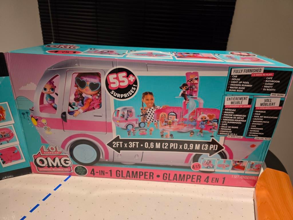 LOL Surprise OMG Glamper 4 in 1, Ophalen, Zo goed als nieuw, Accessoires
