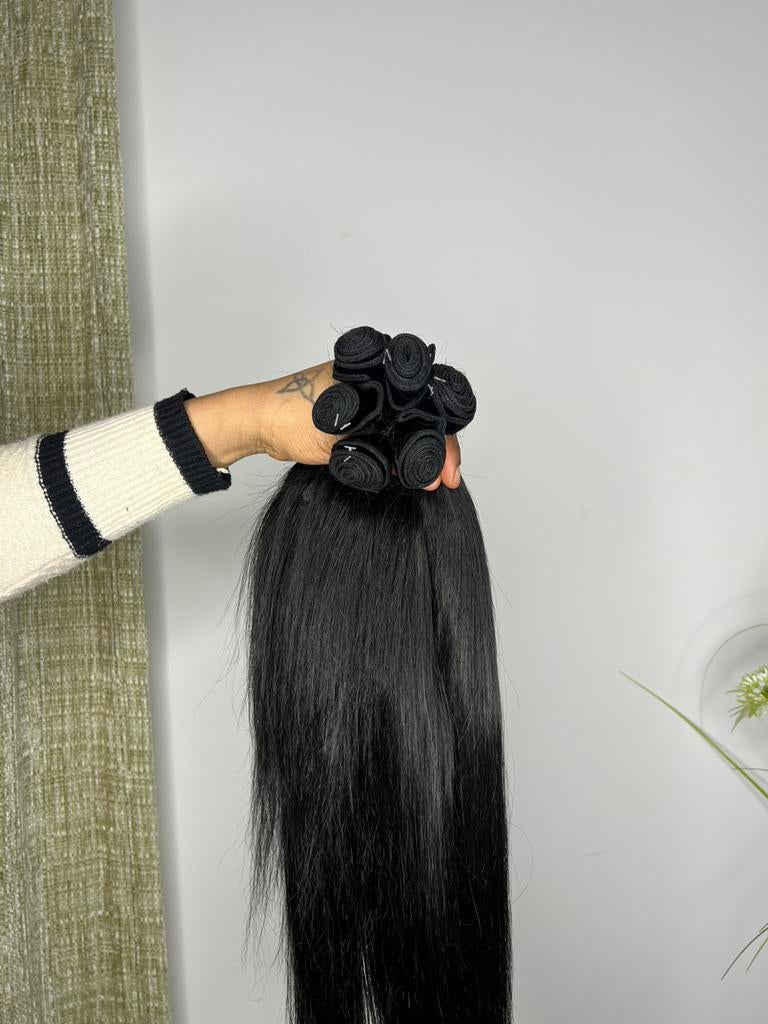 Extension de cheveux naturels 100%, Enlèvement ou Envoi, Neuf, Perruque ou Extension de cheveux