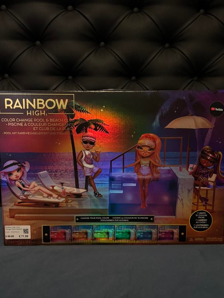 Rainbow high speelset zwembad, Enlèvement, Neuf, Autres types
