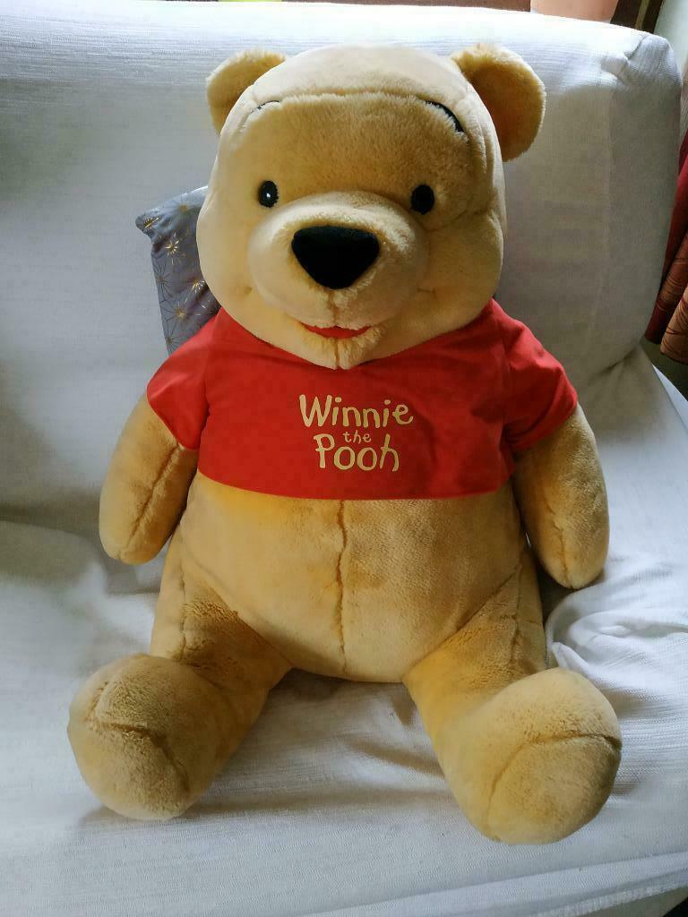 Disney Winnie van Pooh knuffel 70cm, Verzamelen, Ophalen of Verzenden, Gebruikt