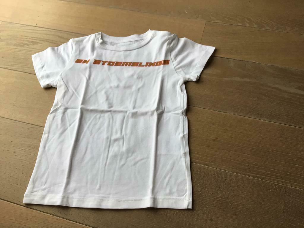 Witte t-shirt bellerose 6 jaar, nieuwstaat, Verzenden, Zo goed als nieuw, Shirt of Longsleeve, Jongen