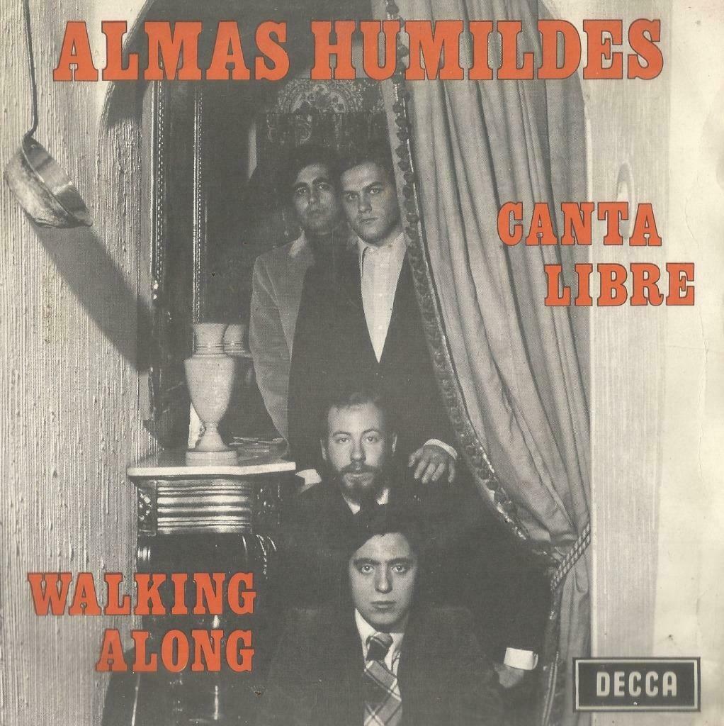 Almas Humildes – Canta Libre / Walking along - Single, Ophalen of Verzenden, Gebruikt, Pop
