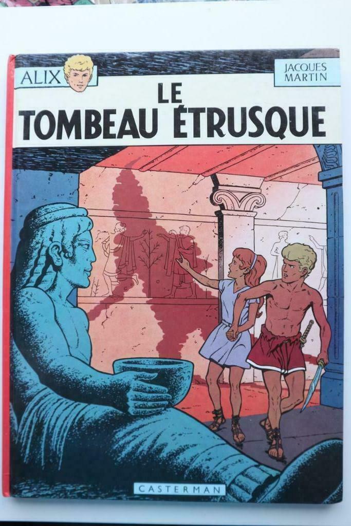 -ALIX N8 Le tombeau étrusque -première réédition  1977, Une BD, Enlèvement ou Envoi, Comme neuf