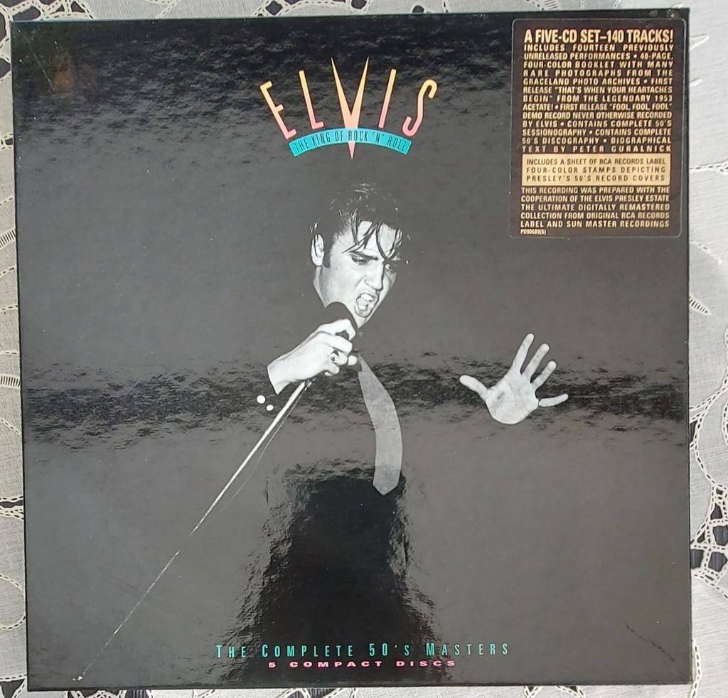 Coffret elvis presley 5 CD plus livre, Enlèvement ou Envoi, Comme neuf, Coffret
