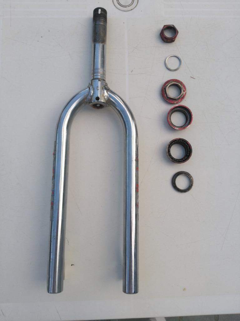 Fourche TRX de BMX Yamaha BYZ401 Old school 1982, Vélos & Vélomoteurs, Vélos Pièces, Envoi, Utilisé, Fourche avant, Yamaha