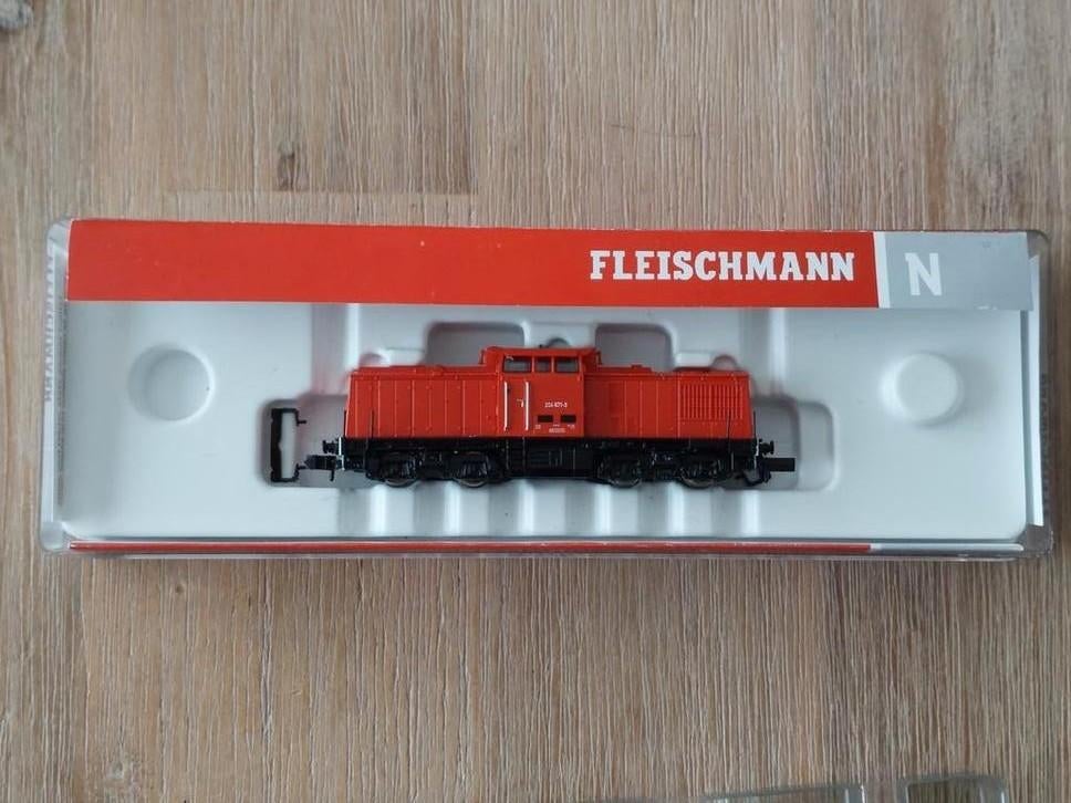 Fleischmann piccolo dieselloc led digitaal dcc in ovp, Ophalen of Verzenden, Fleischmann