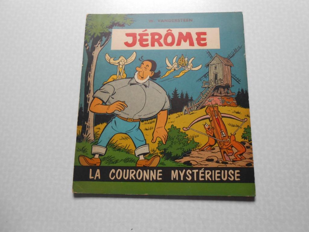 Jerome 2 La couronne mystérieuse 1962 1ste druk., Enlèvement ou Envoi, Willy Vandersteen, Une BD, Comme neuf