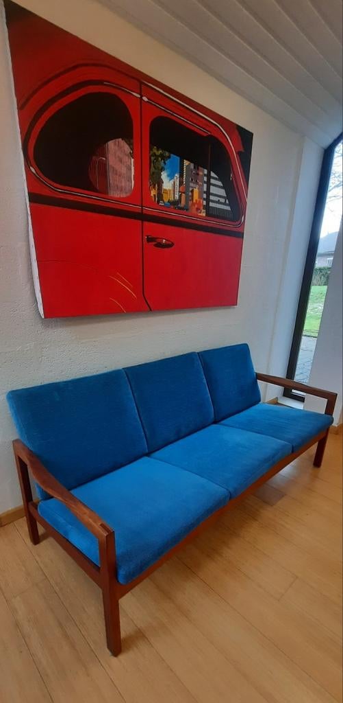 Vintage Scandinavische bank, Huis en Inrichting, Slaapkamer | Slaapbanken, Zo goed als nieuw