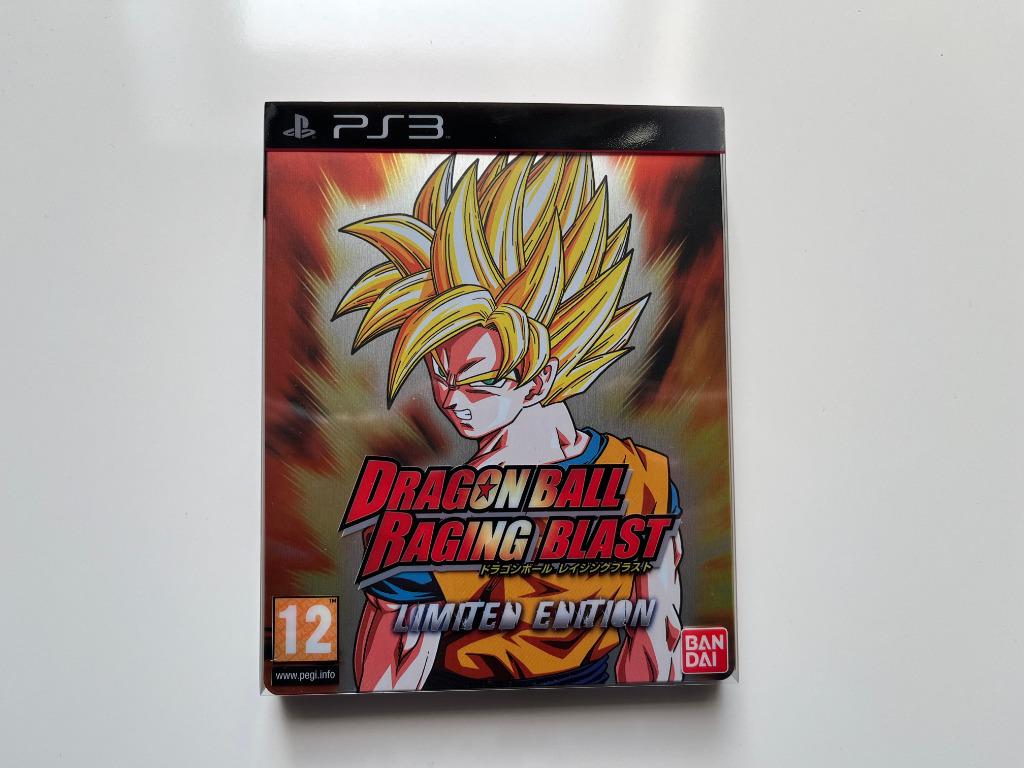 Dragon Ball Z Raging Blast: Limited Edition PS3, Consoles de jeu & Jeux vidéo, Online, Enlèvement ou Envoi, 2 joueurs, À partir de 12 ans