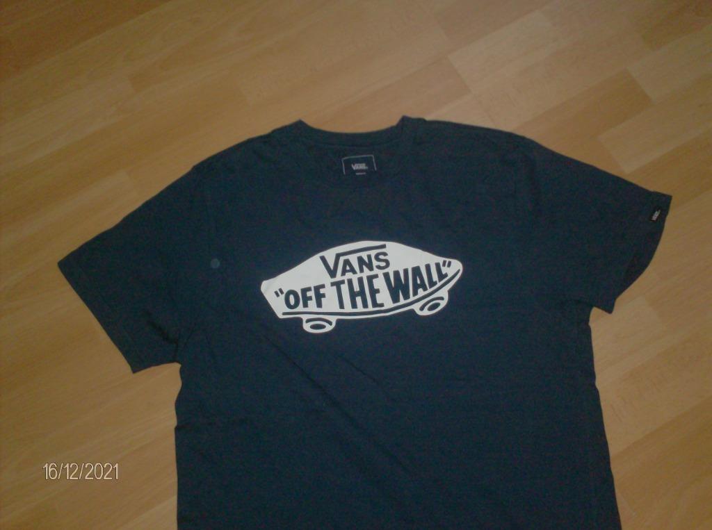 T-shirt blauw merk vans - maat m – nieuw, Vêtements | Hommes, T-shirts, Neuf, Enlèvement ou Envoi, Taille 48/50 (M), Vans