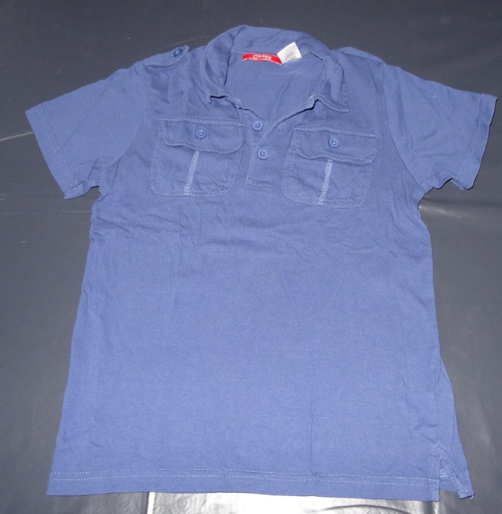 140 10 jaar polo t-shirt korte mouwen paars blauw La Redoute, Gebruikt, La Redoute, Ophalen of Verzenden, Shirt of Longsleeve