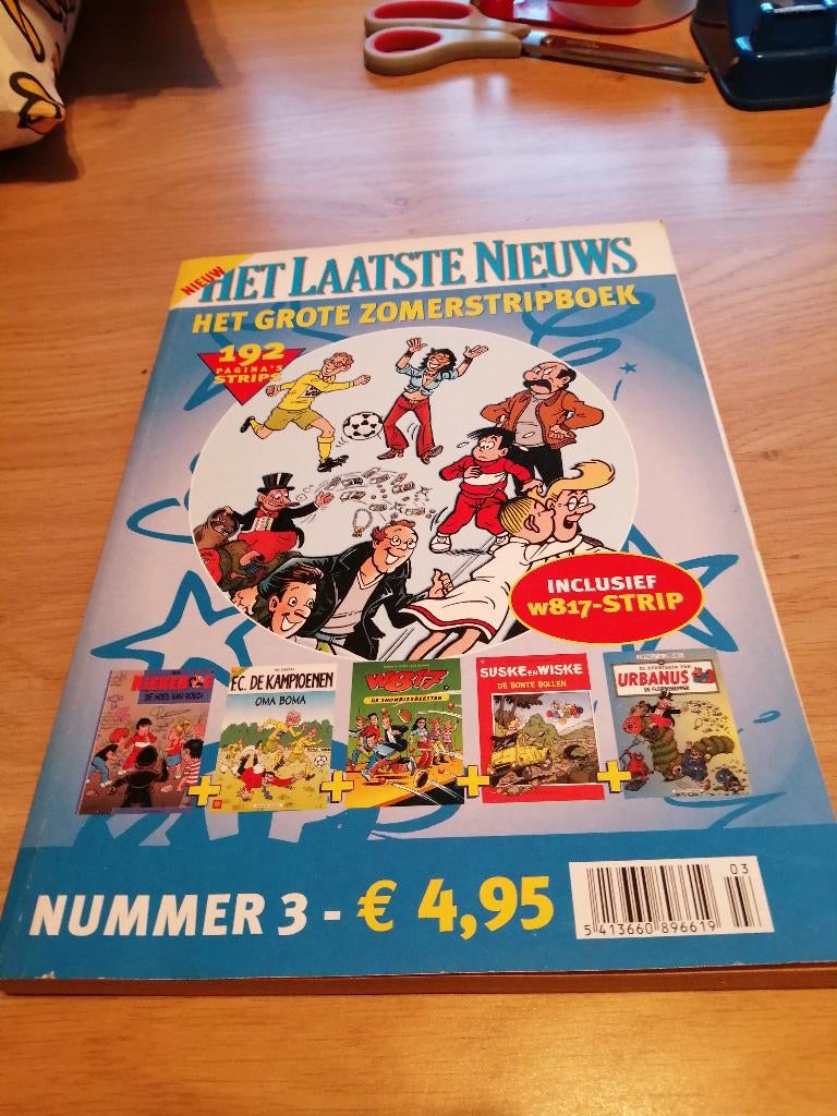 Strip speel en vakantieboeken, Meerdere stripboeken, Ophalen of Verzenden, Gelezen, Diverse Auteurs