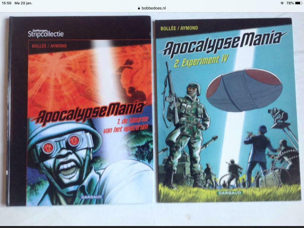 Apocalypse Mania, Boeken, Stripverhalen, Zo goed als nieuw, Meerdere stripboeken, Ophalen of Verzenden
