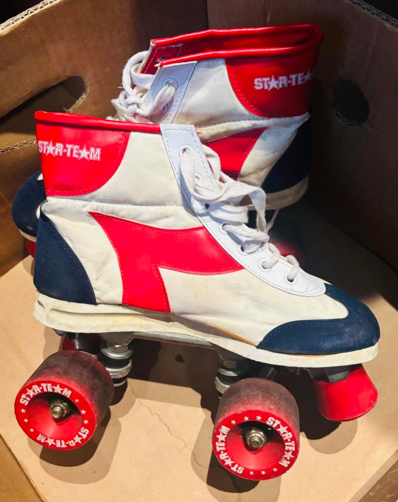Vintage rolschaatsen Star Team, Antiek en Kunst, Ophalen of Verzenden