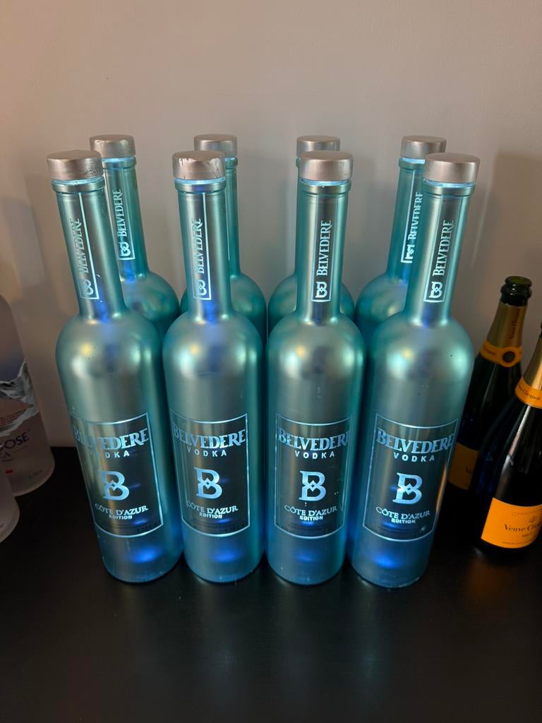 8 lege Belvedere Magnums-flessen van 1,5 liter, Ophalen of Verzenden