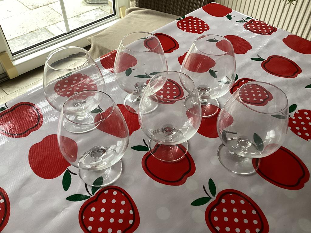 6 luxe cognac glazen, 50 cl, nieuw, Enlèvement, Neuf