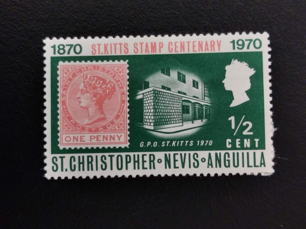 Saint-Christophe-Nevis-Anguilla 1970 - Reine Victoria **, Enlèvement ou Envoi, Non oblitéré, Amérique du Nord