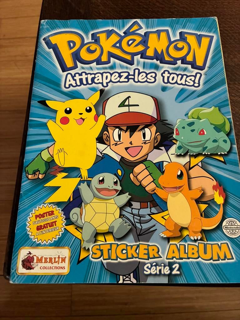 Album Pokémon, Ophalen