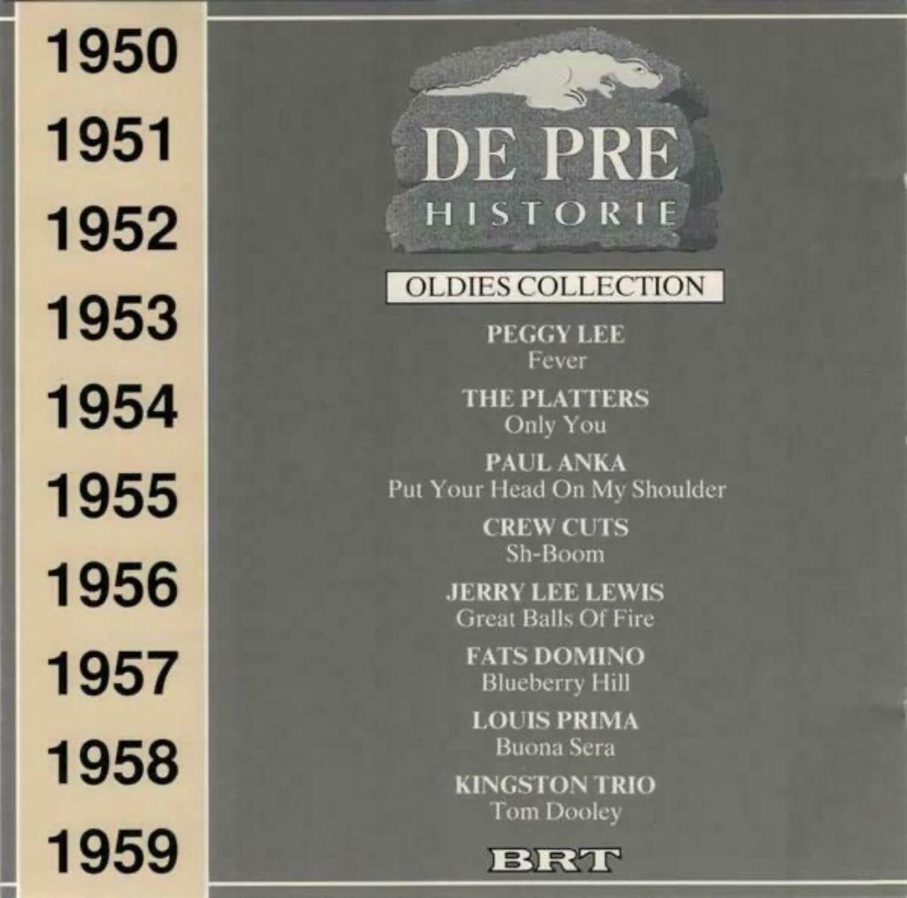 De Pre Historie 1950-1959 (CD), Ophalen of Verzenden, Zo goed als nieuw