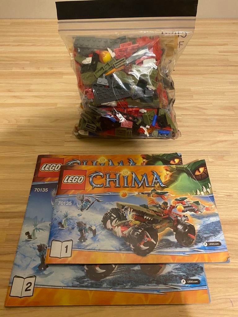 LEGO Chima 70135, Ophalen, Gebruikt, Complete set, Lego