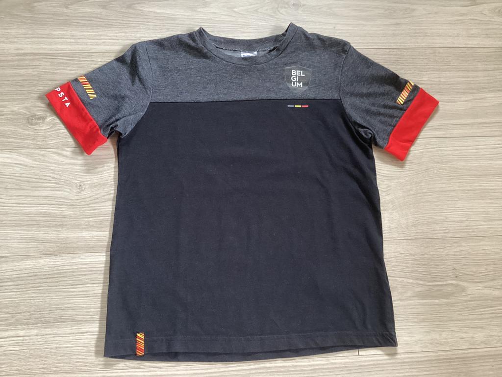 (Voetbal) tshirt Belgium korte mouwen maat 10 jaar, Kipsta, Ophalen of Verzenden, Zo goed als nieuw, Shirt of Longsleeve