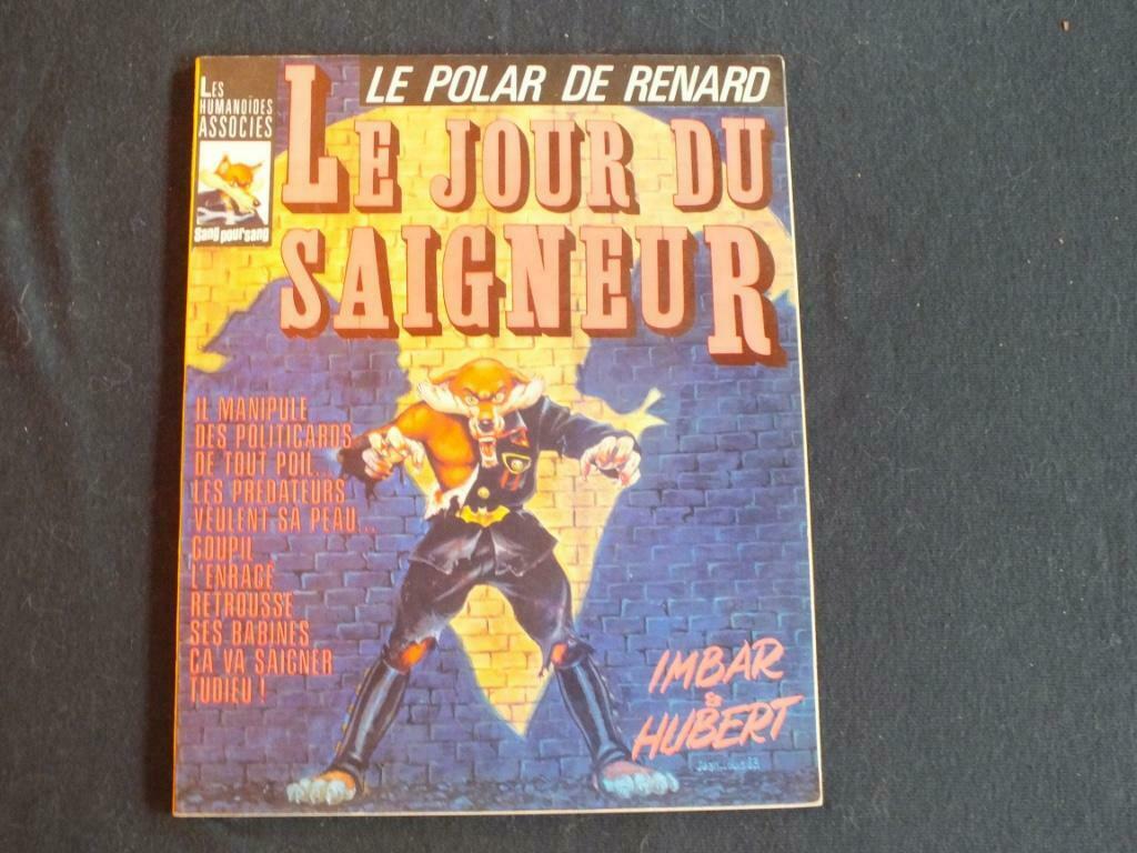 LE POLAR DE RENARD (2 ALBUM E.O)  EDITIONS HUMANOIDES ASSOCI, Enlèvement ou Envoi, Une BD, Utilisé, IMBAR & HUBERT