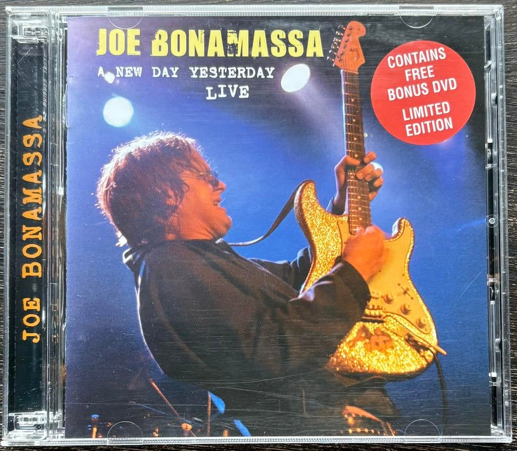 JOE BONAMASSA - A New Day Yesterday Live, Cd's en Dvd's, Ophalen of Verzenden, 1980 tot heden, Zo goed als nieuw, Blues