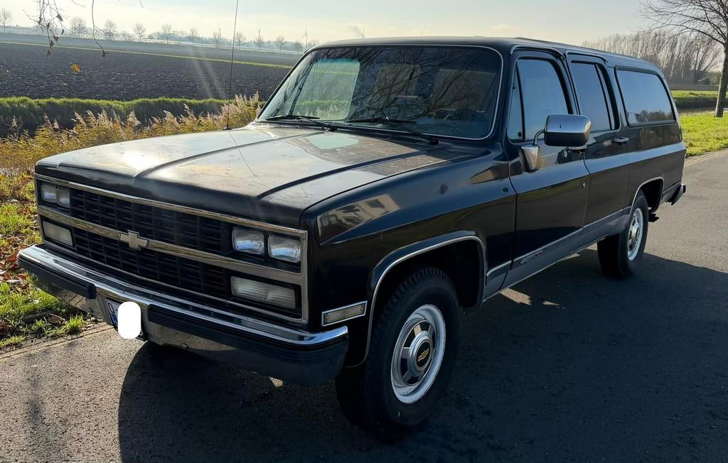 Chevrolet Suburban Silverado 2500 7.4L Big Block (454) 1989, Auto's, Cruise Control, Te koop, Silverado, Bedrijf