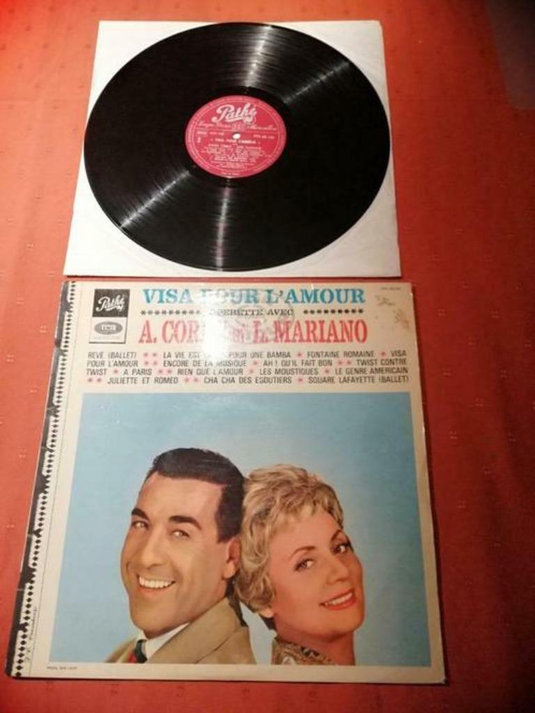 LP 33T Annie CORDY et Luis Mariano Visa pour l'amour, Enlèvement ou Envoi, Utilisé
