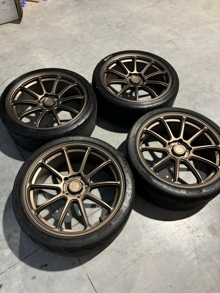 19” japan racing sl04 matt bronze, Ophalen